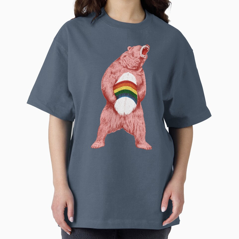 Still Caring Bear by HabbyArt Unisex , , , Long Sleeve Tee