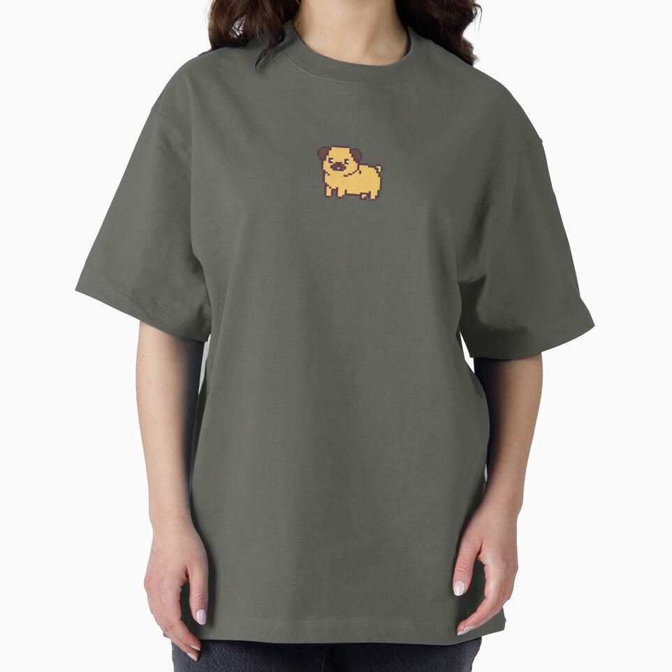 Pixel Art Pug by uxcomshop