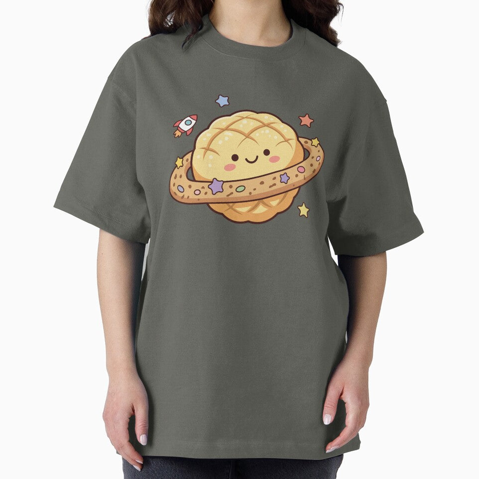 kawaii melon pan planet / kawaii food design by Mochii-studio