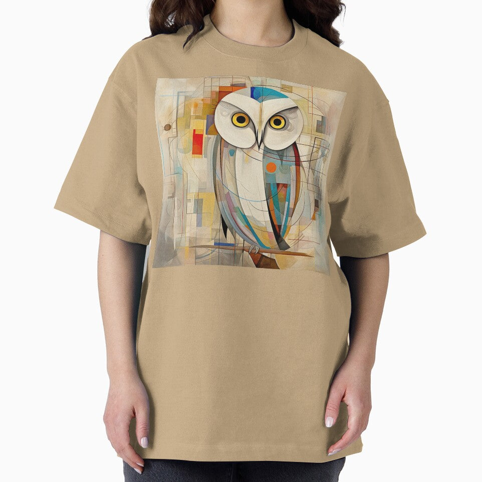 Wise Old Owl - Abstract Design by HausKatz