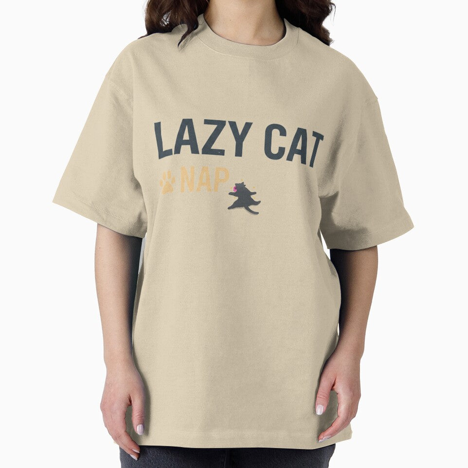 Lazy Cat Nap – Cute Funny Cat Lover design by Rebelloom