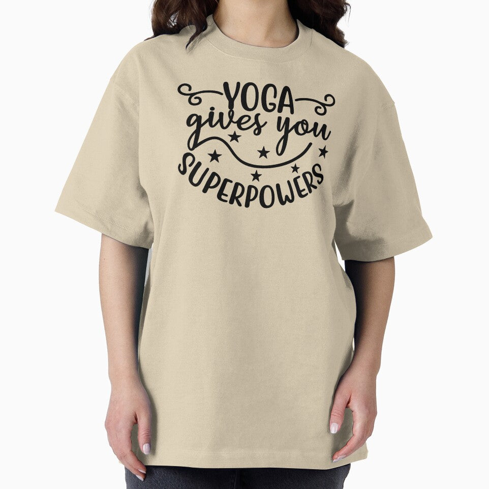 Yoga Quote Yoga Gives You Superpowers Funny Motivational Saying by SoccaTamam
