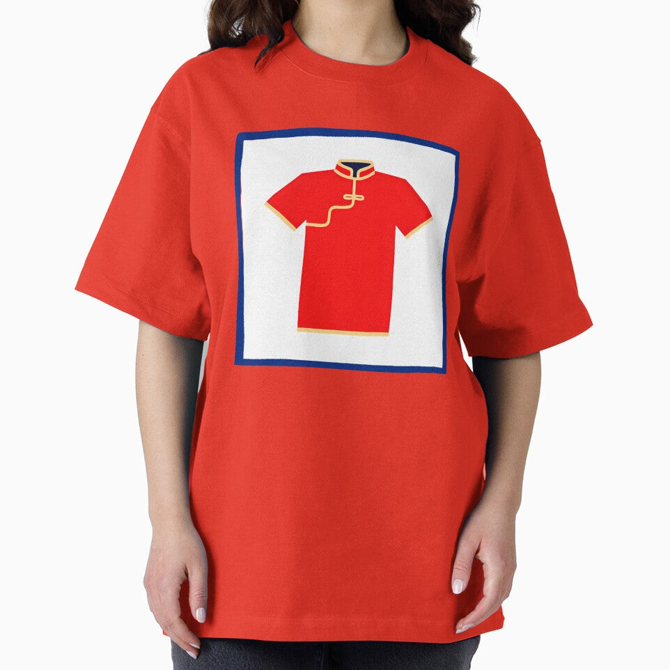 Chinese shirt minimalist graphic icon by ArtEllary
