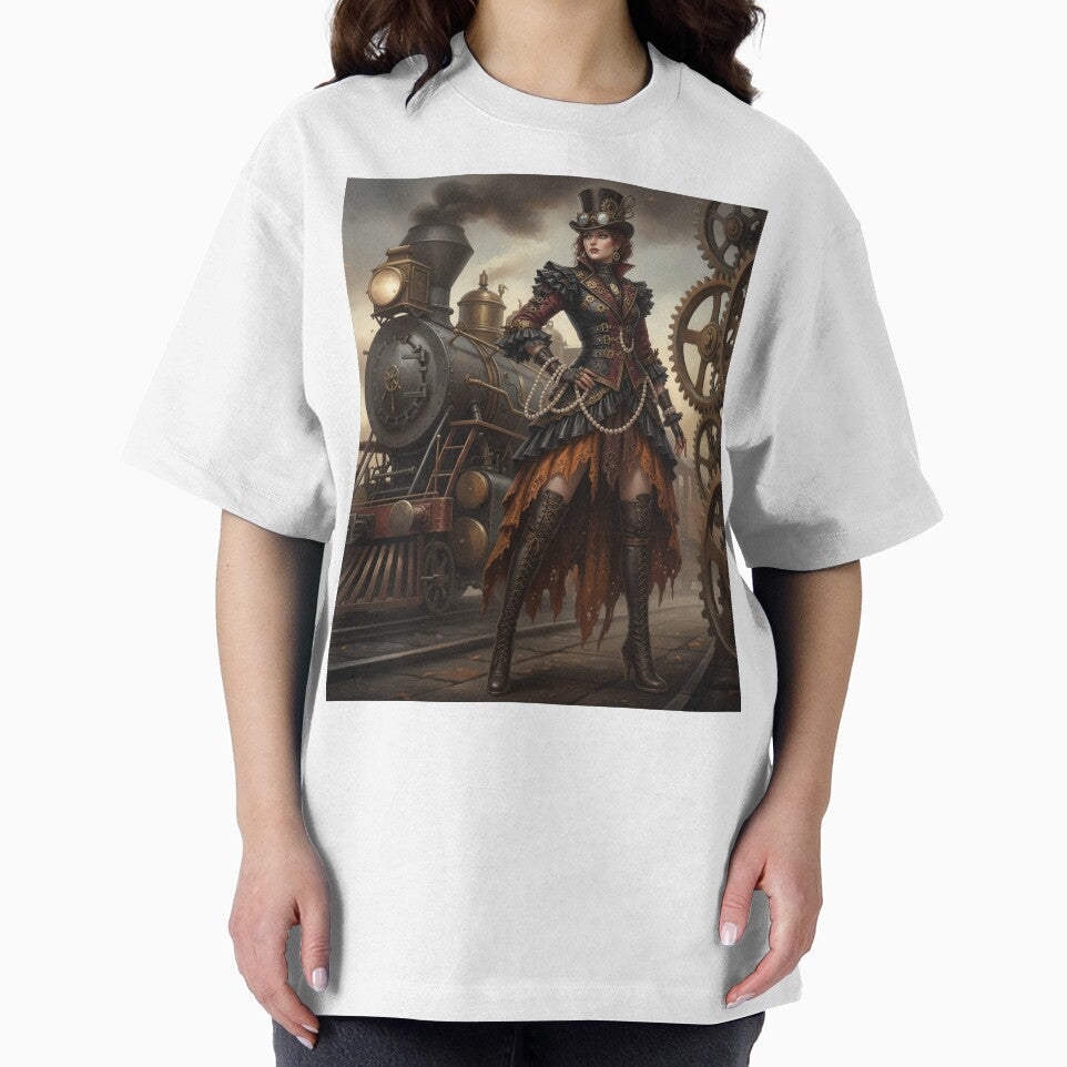 Steampunk Women by RaF71PrO Unisex , , , Long Sleeve Tee