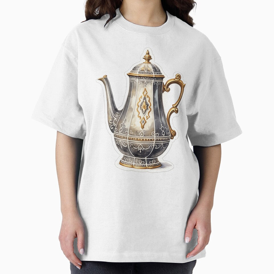 Collectible decorative teapot sticker by LiriosLand