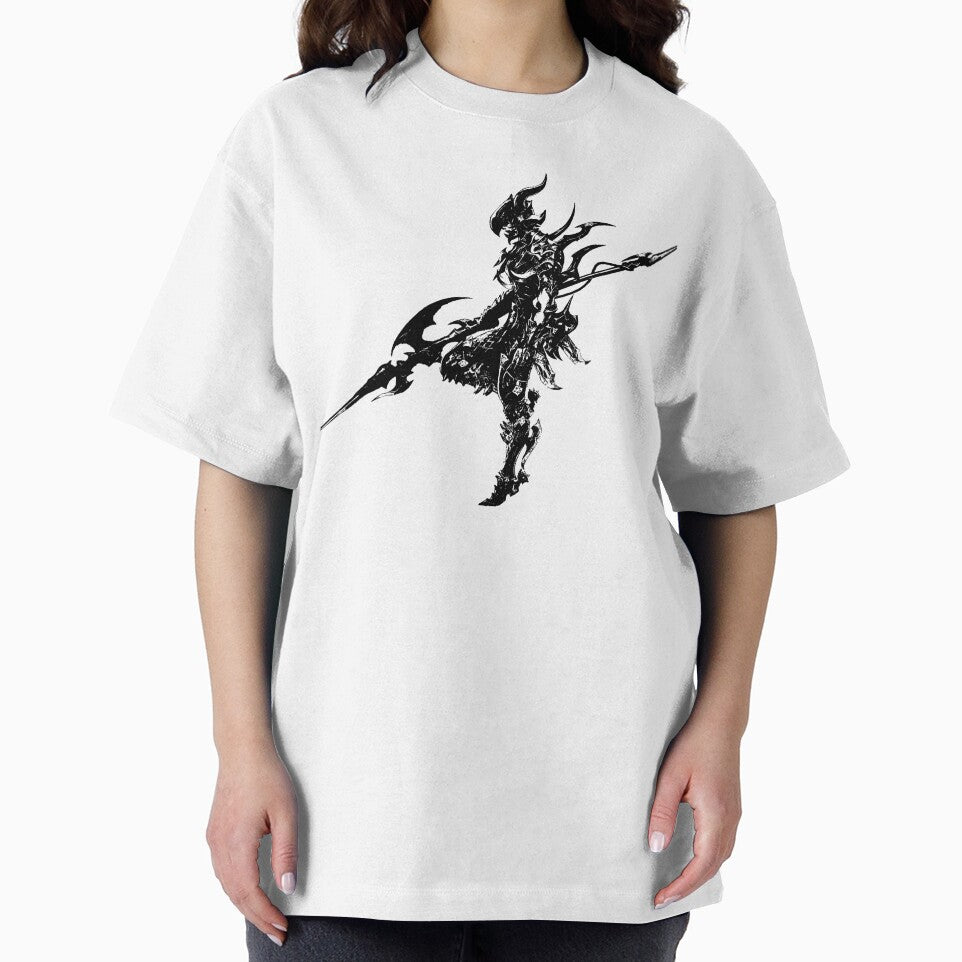 Final Fantasy Main Logo - Dragoon/ Lancer Silhouette by NEOFO