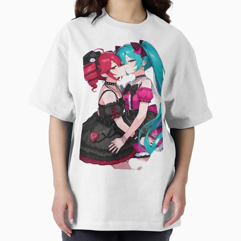 Kasane teto x miku by RadiantGraphics