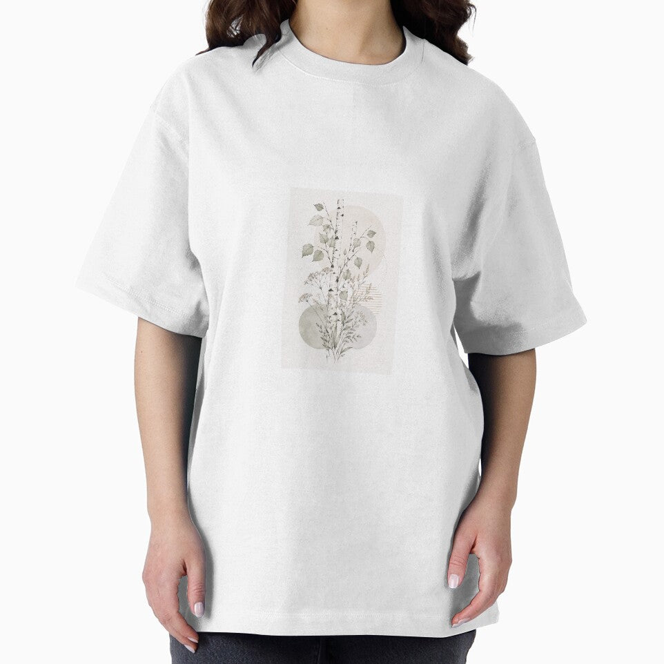 Minimalist Scandi-Boho Birch Branch Print by AlexGreaney