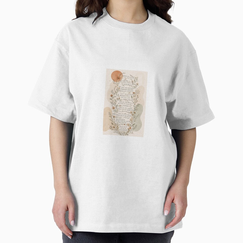 Minimalist Oasis Wonderwall Floral Print by AlexGreaney