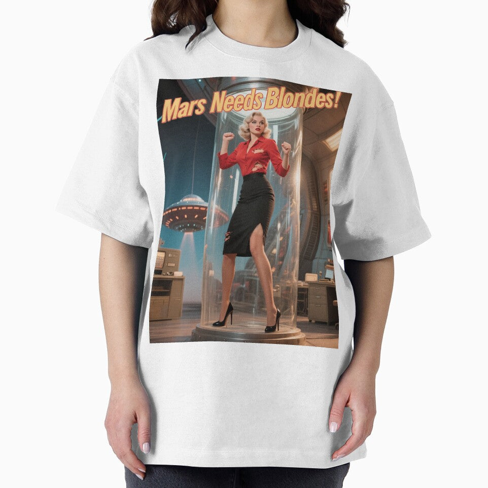 Mars Needs Blondes! by retro-rockets