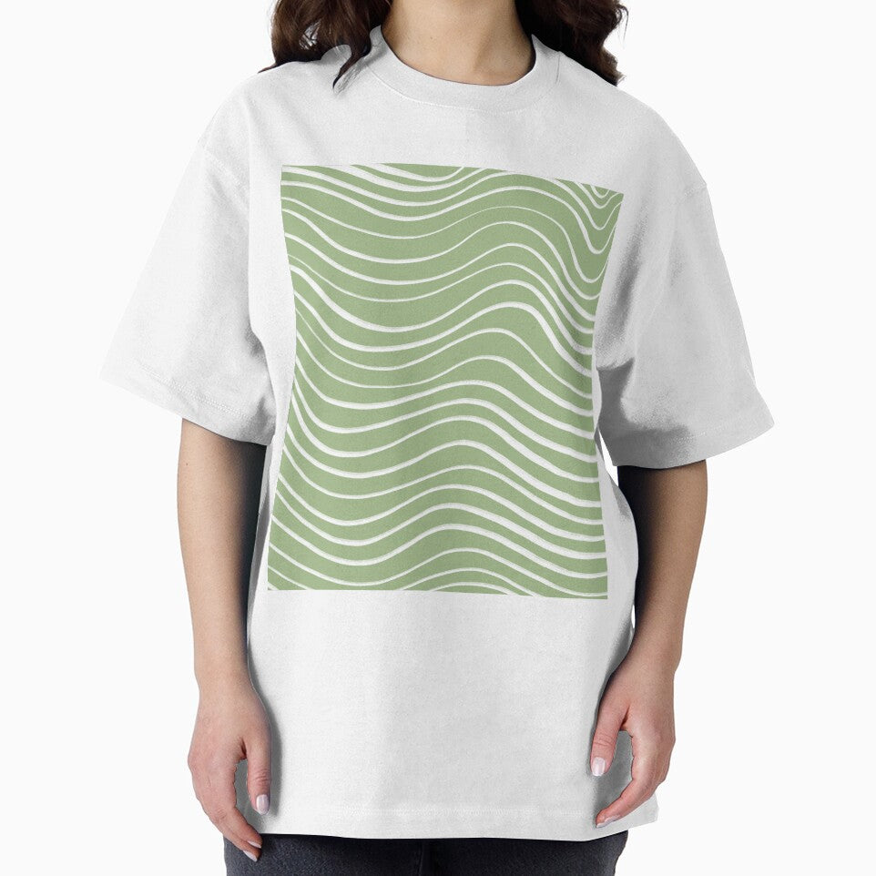 Sage Green Lines by MaiZephyr