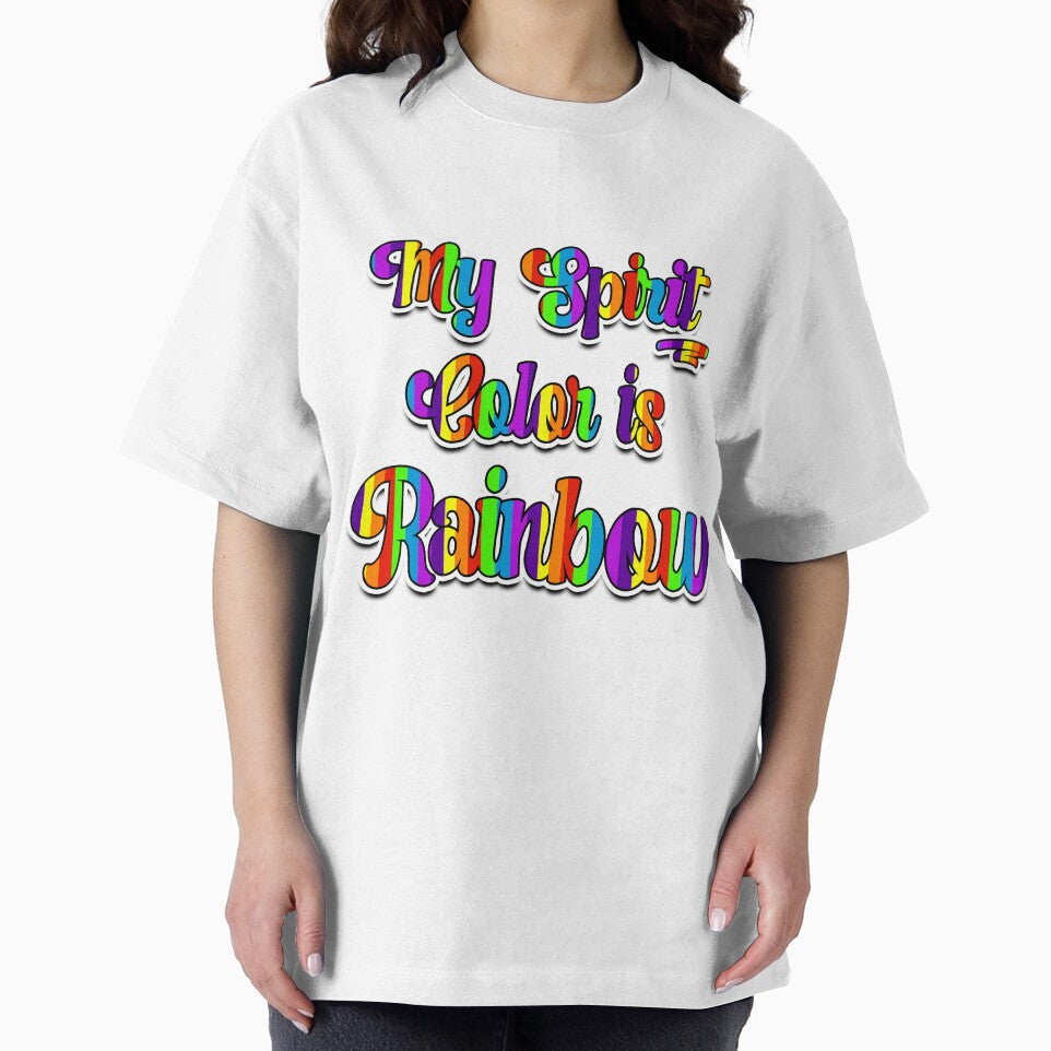 My Spirit Color is Rainbow - Cool plain color spirit colours designed by ozcushions by ozcushions