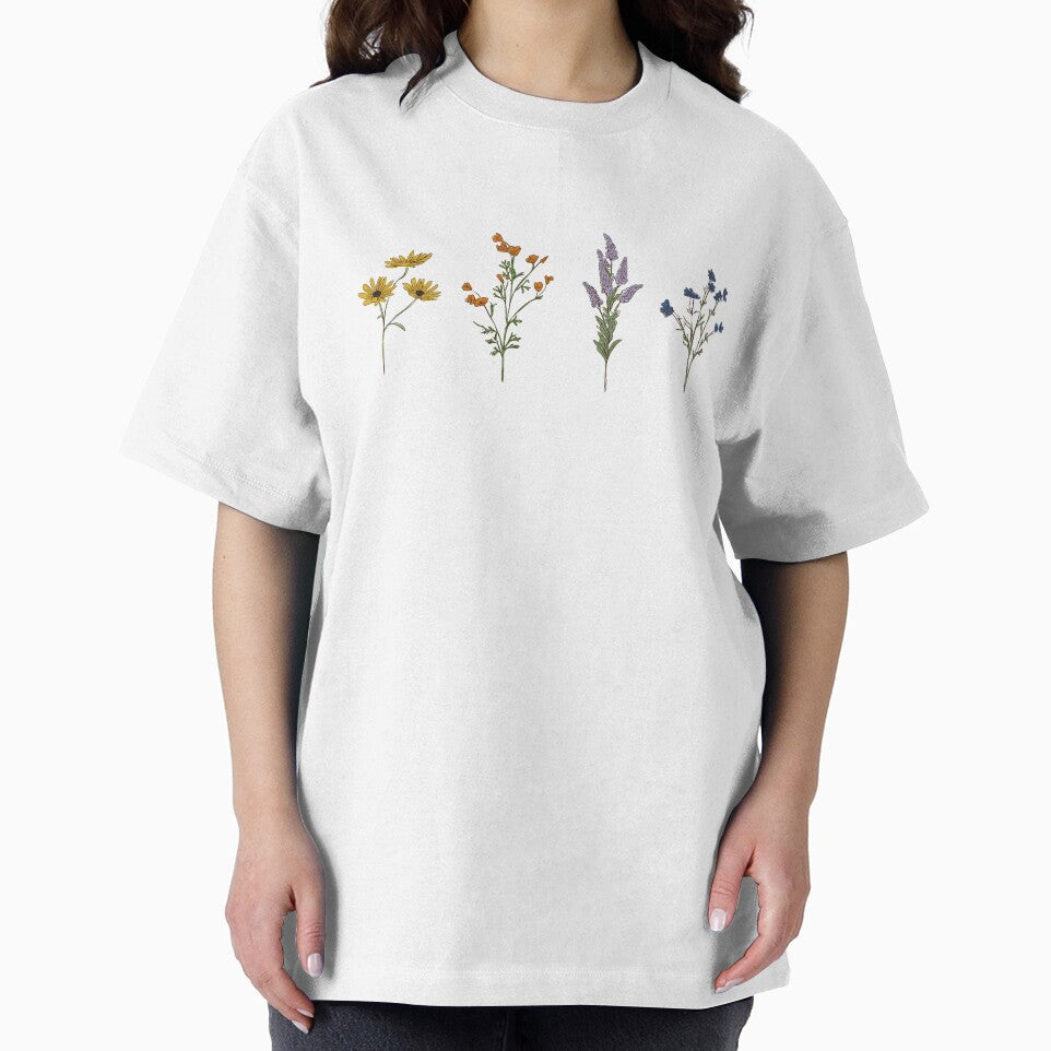 Handdrawn Wildflowers by GlowinUp Shop