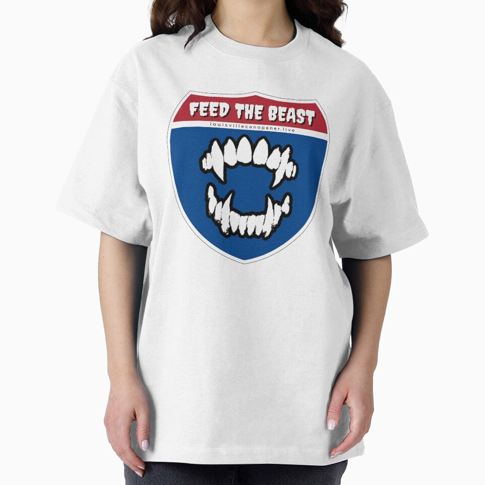 Feed the Beast by LouCanOpener Unisex , , , Long Sleeve Tee