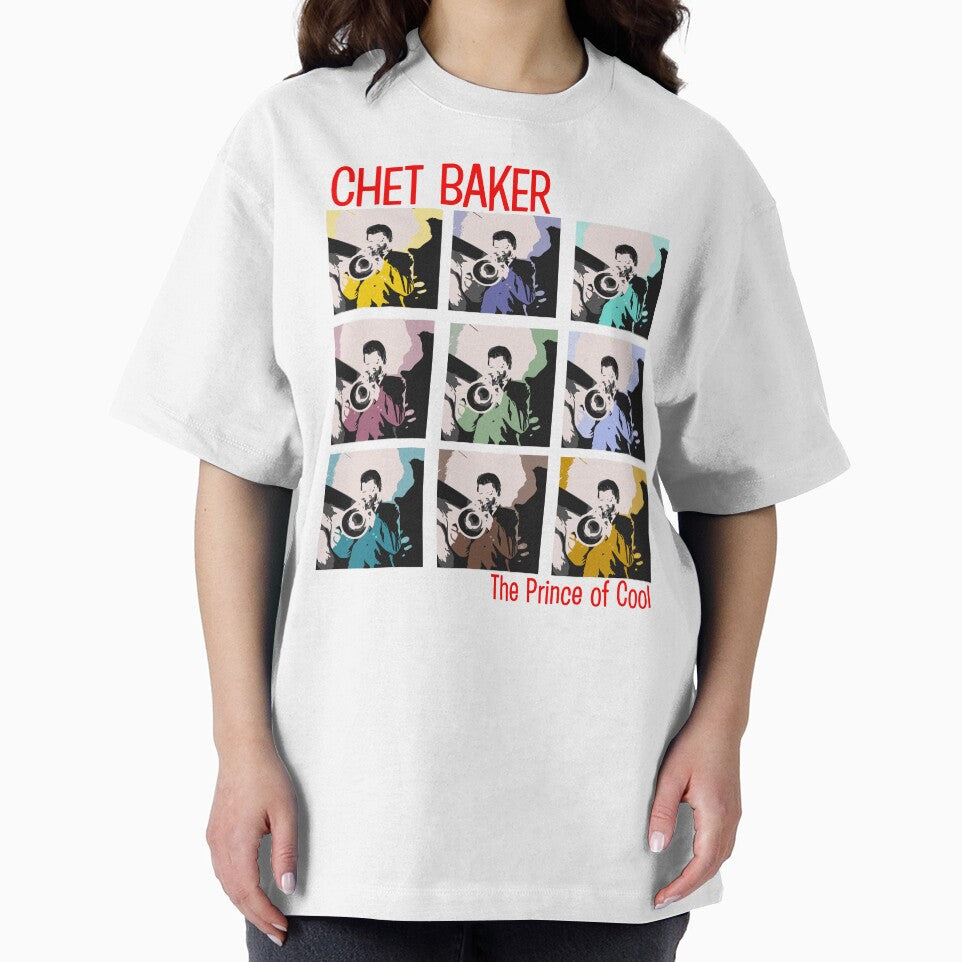 Chet Baker Tribute Vintage Jazz T-Shirt by MynahNeeds