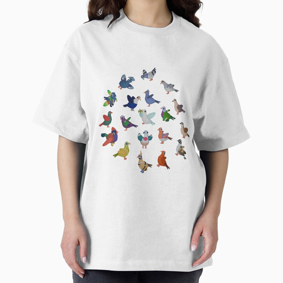 Wild Pigeons by Poly Simplified