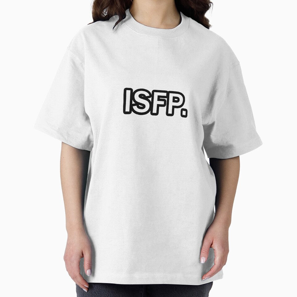 ISFP Text Stroke Black and White by Redpillars-2D