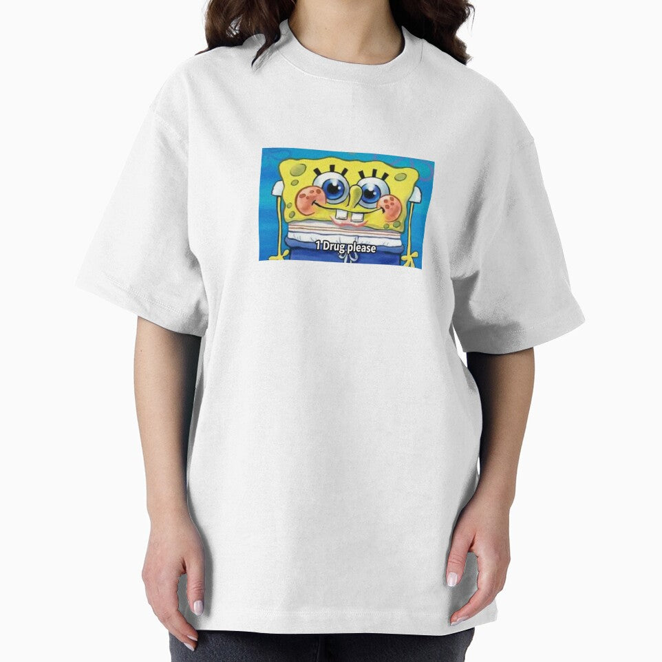 1 Drug Please Meme Sticker – Funny Cartoon Meme by BloeHoerBaekAut Sticker