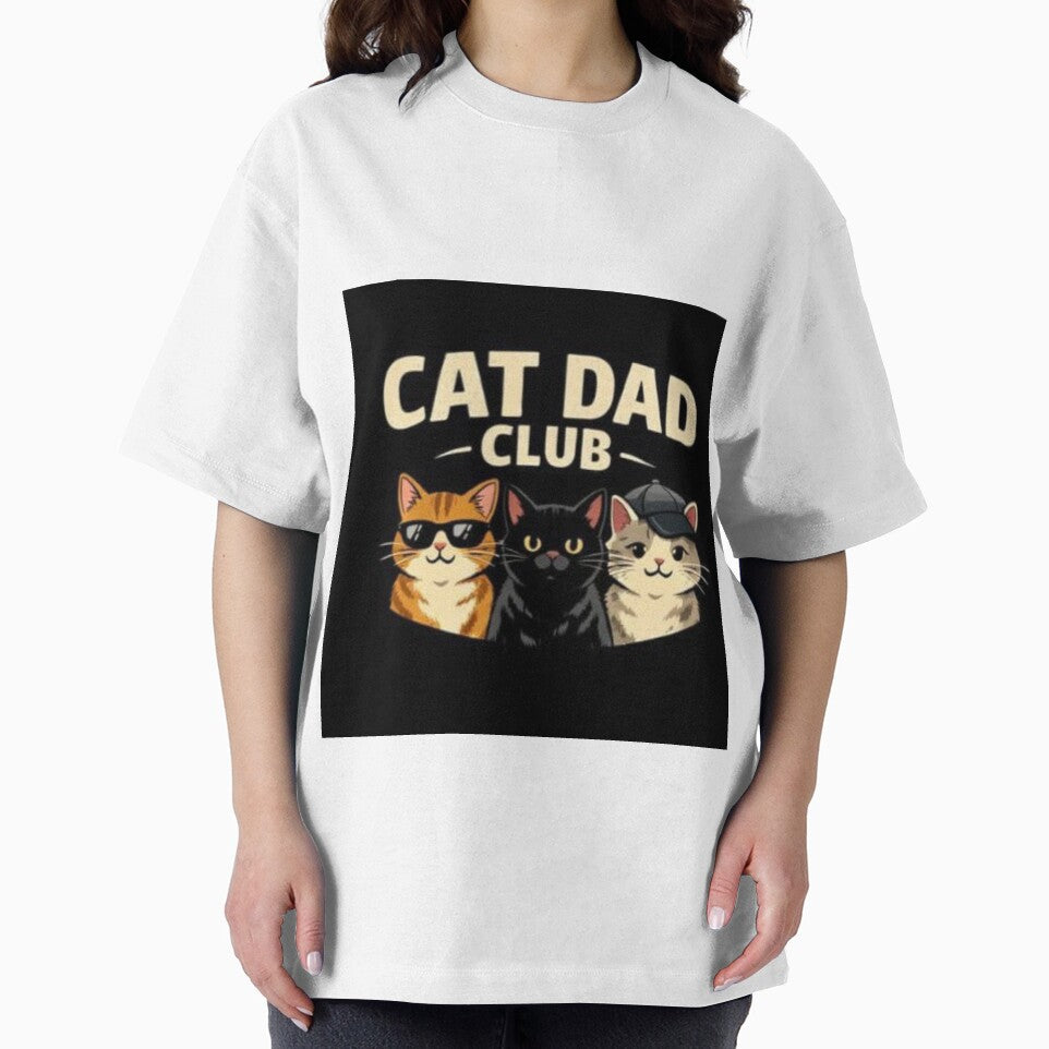 Cat Dad Club Funny Cat Lover Design. by soumayashop