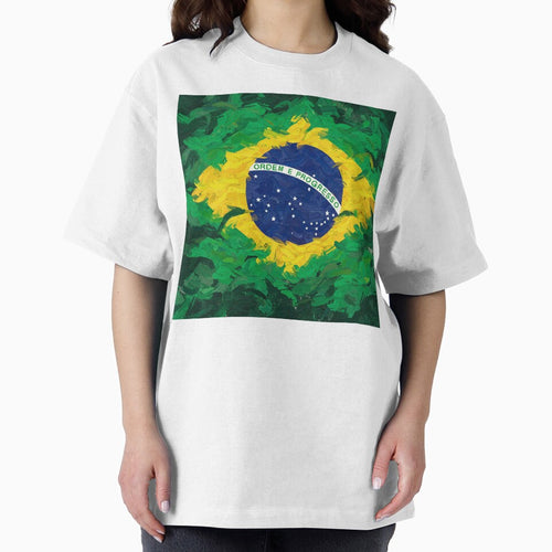 Abstract Brazilian Flag by MySignatureItems