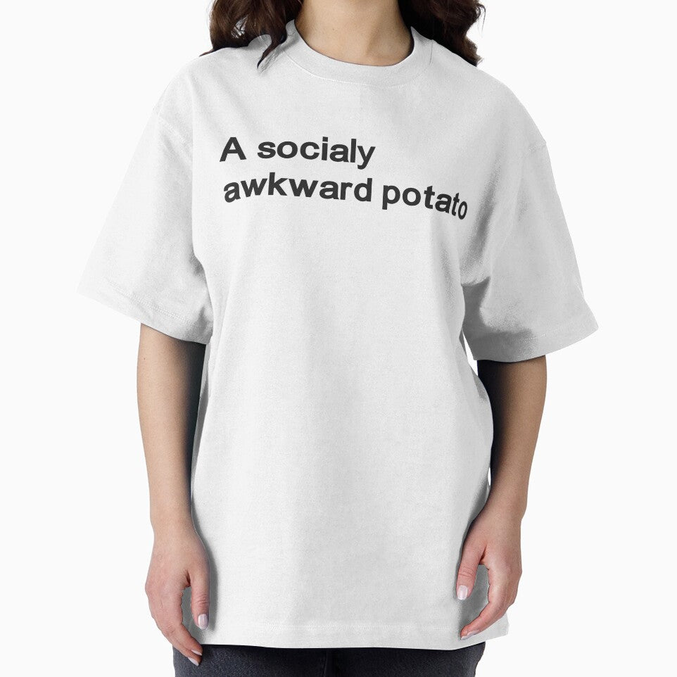 A socially awkward potato by Anxiety.