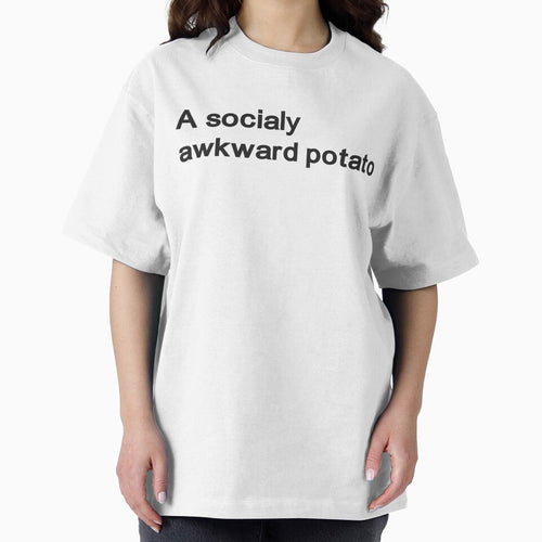 A socially awkward potato by Anxiety.