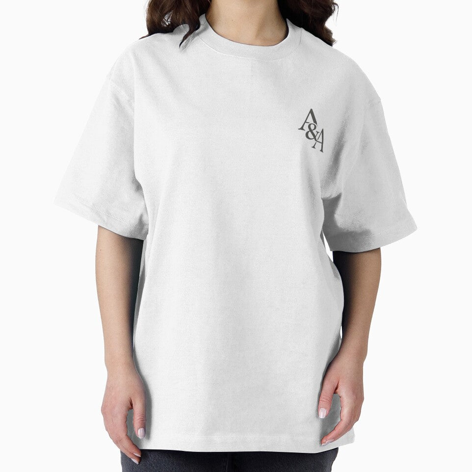 A&A Minimalist Streetwear T-Shirt | Alpha & Ash Premium Aesthetic Tee by THE DELULU CLUB