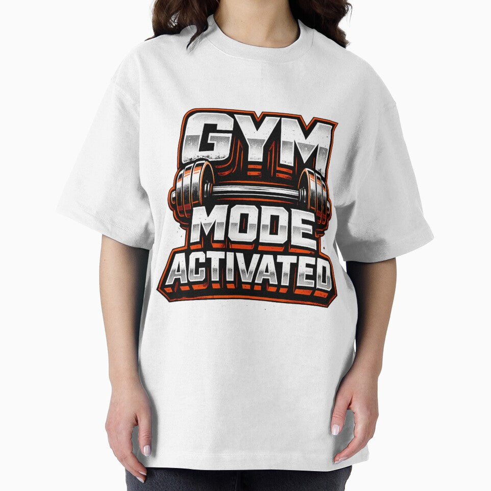 GYM Mode Activated Fitness Motivation by WaveInkDesigns
