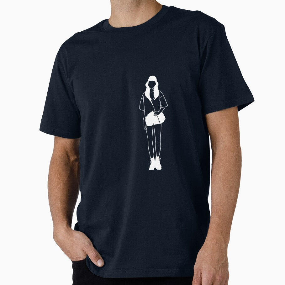 Black And White Girl by WordvineMedia Unisex , , , Long Sleeve Tee