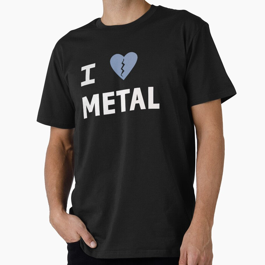 i love metal elliott smith by EigengrauART Unisex , , , Long Sleeve Tee