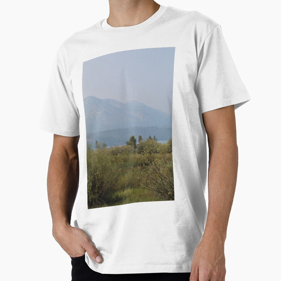Water in the Distance by Emily Hermann Unisex , , , Long Sleeve Tee