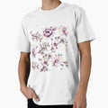 flower pattern design by Rimscollection Unisex , , , Long Sleeve Tee