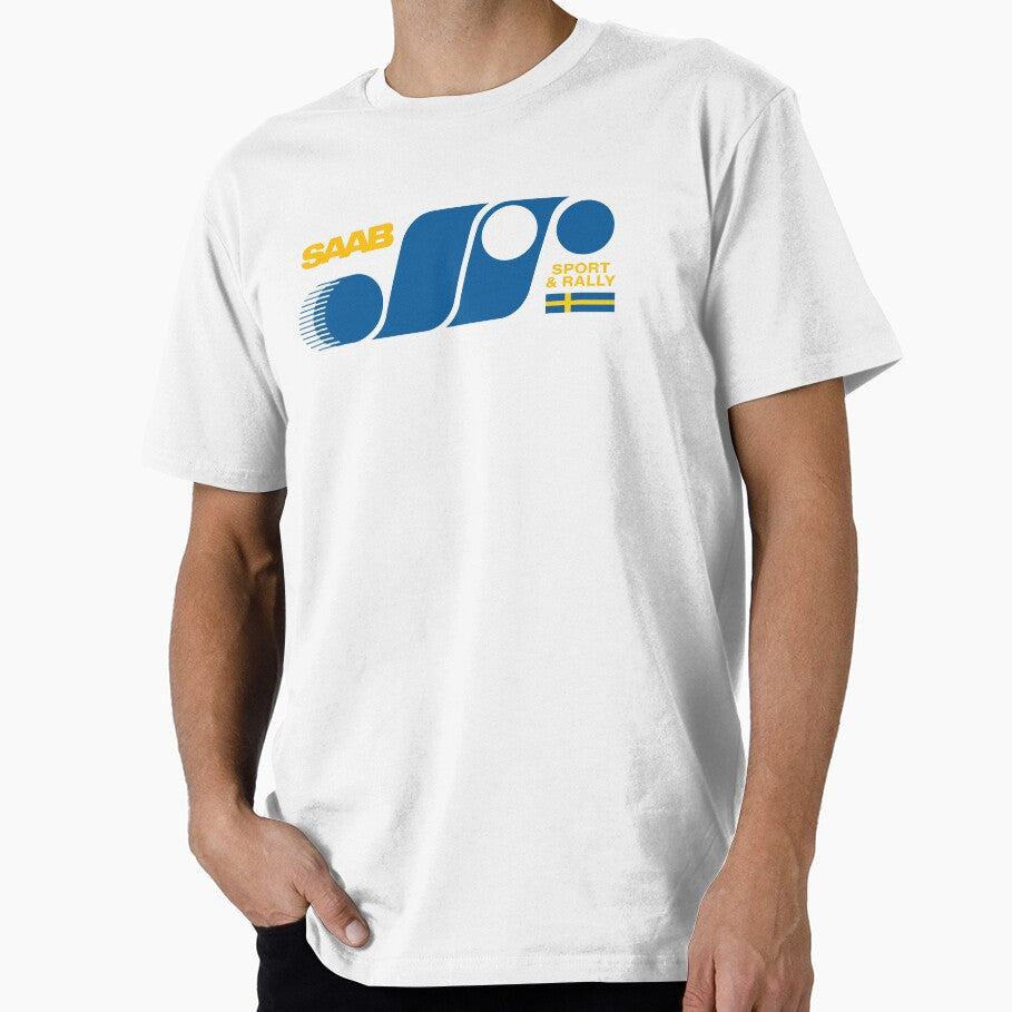 SAAB Sport & Rally Retro Logo by blackdogshop Unisex , , , Long Sleeve Tee