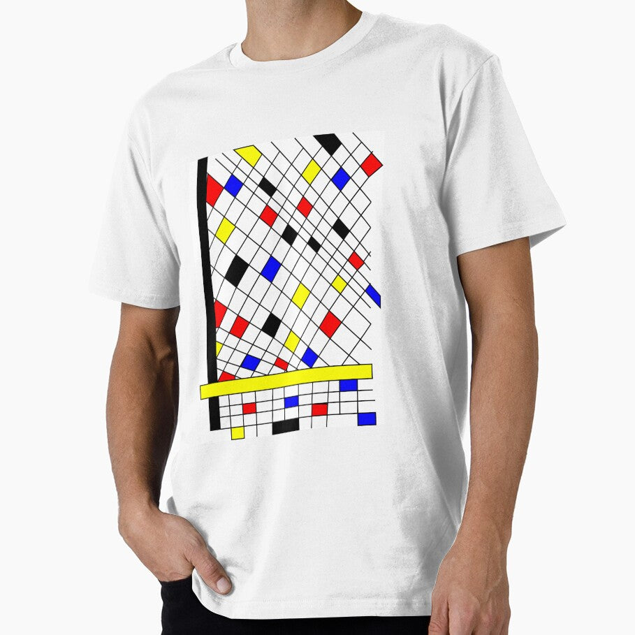 Abstract Pattern with perspective by hermarartonline Unisex , , , Long Sleeve Tee