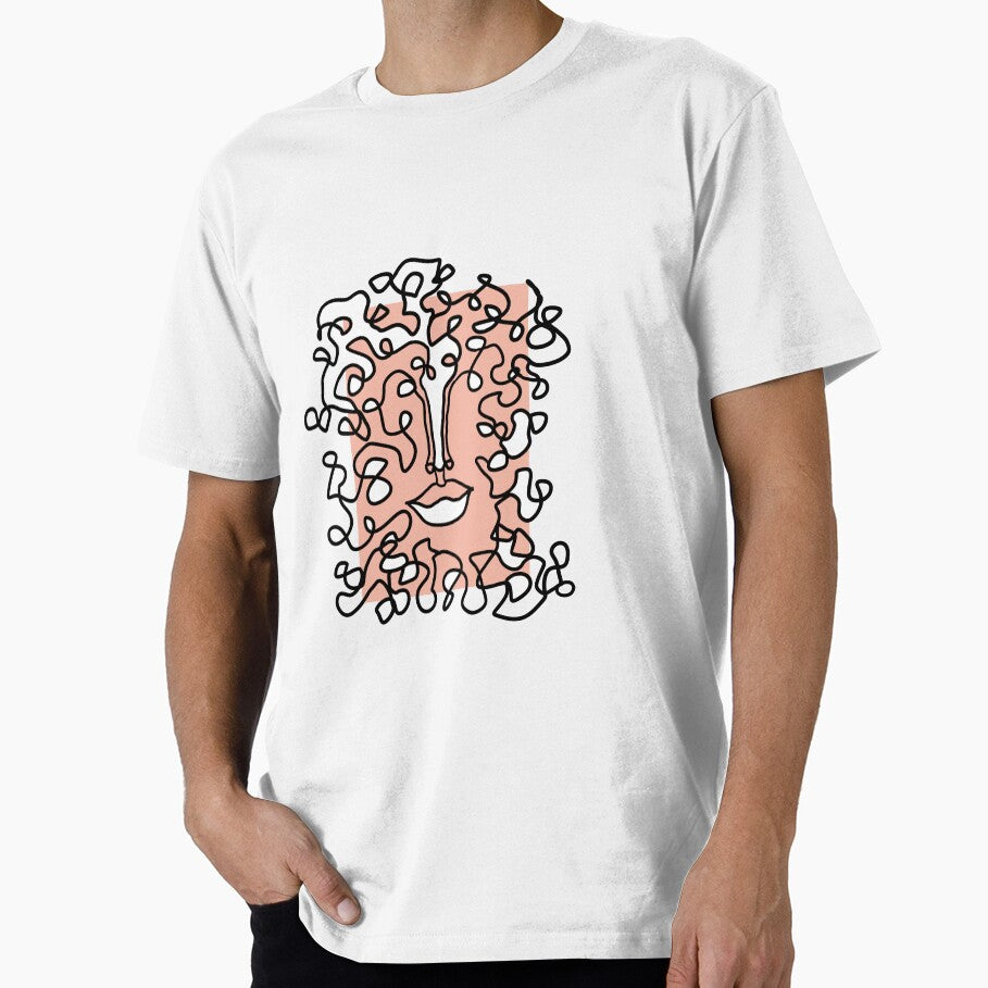 Abstract Portrait - Line Art Face by livly-design