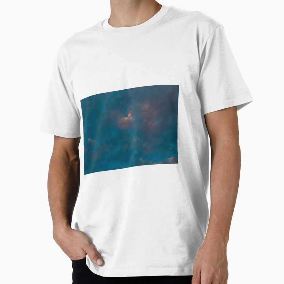 Soft Cotton Candy Clouds by gtallman Unisex , , , Long Sleeve Tee