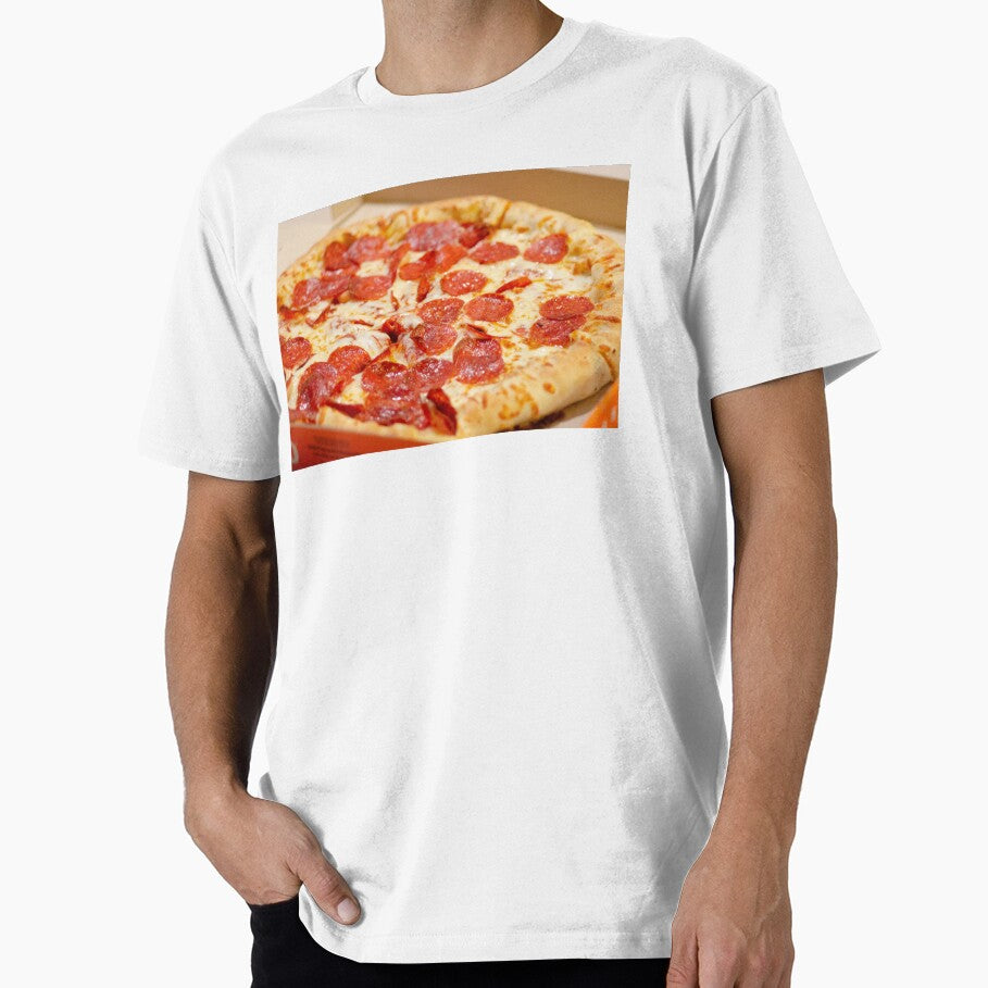Delicious Pepperoni Cheese Pizza by gbgvphotography Unisex , , , Long Sleeve Tee