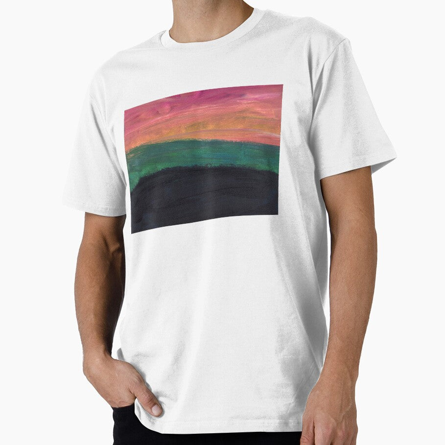 Basic Warm Summer Night Colors by Sara's Art Shop Unisex , , , Long Sleeve Tee