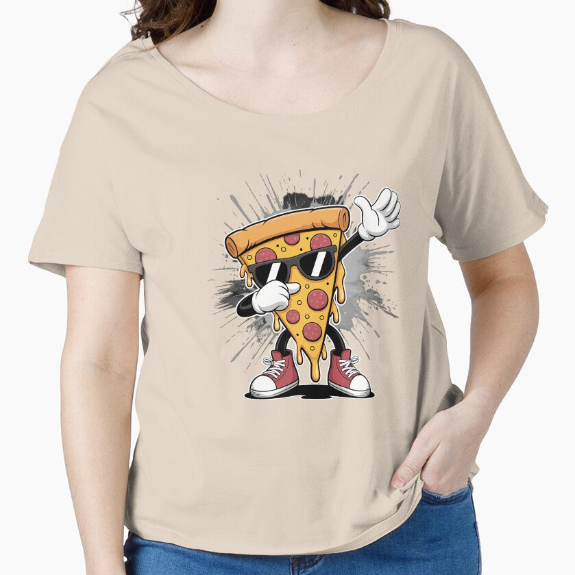 Dabbing Pizza Slice Dance Pizza Toddler Boy Dancing Pizza by TrinaEspinoza Unisex , , , Long Sleeve Tee
