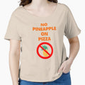No Pineapple On Pizza by ProBatavian Unisex , , , Long Sleeve Tee