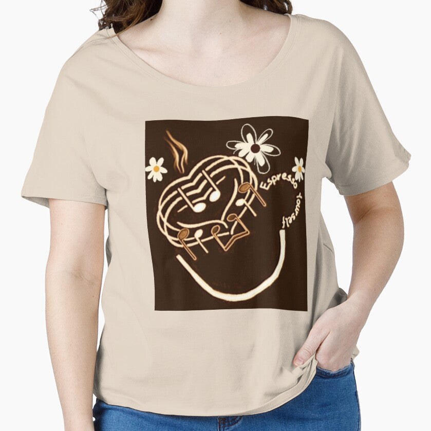 Musical Express Yourself Coffee Pun Cup by IvaRenee Unisex , , , Long Sleeve Tee