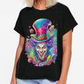 Mad Hatter T shirt, T shirt, Dark Art T shirt, by LLdreams