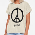 Peace for Paris - France Design Tour Eiffel Minimalist by Tropical Blood