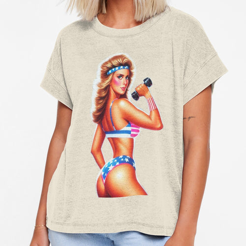 80s Bikini Woman by PulpVintage