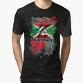 Burundi Flag by Jashowear Unisex , , , Long Sleeve Tee