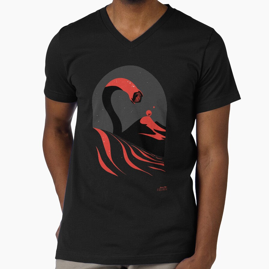 Sandworm. Dune by 7115 Unisex , , , Long Sleeve Tee