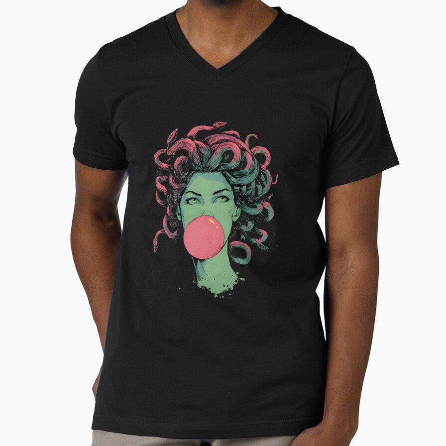 Medusa Bubblegum Mythological Snake Hair Goddess by StickLoveFamily