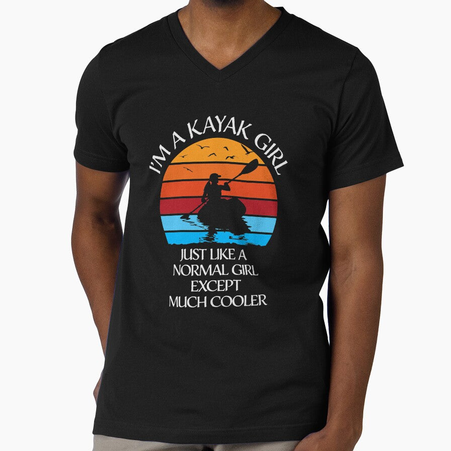 I'm A Kayak Girl Just Like A Normal Girl Except Much Cooler by ujgbnx Unisex , , , Long Sleeve Tee