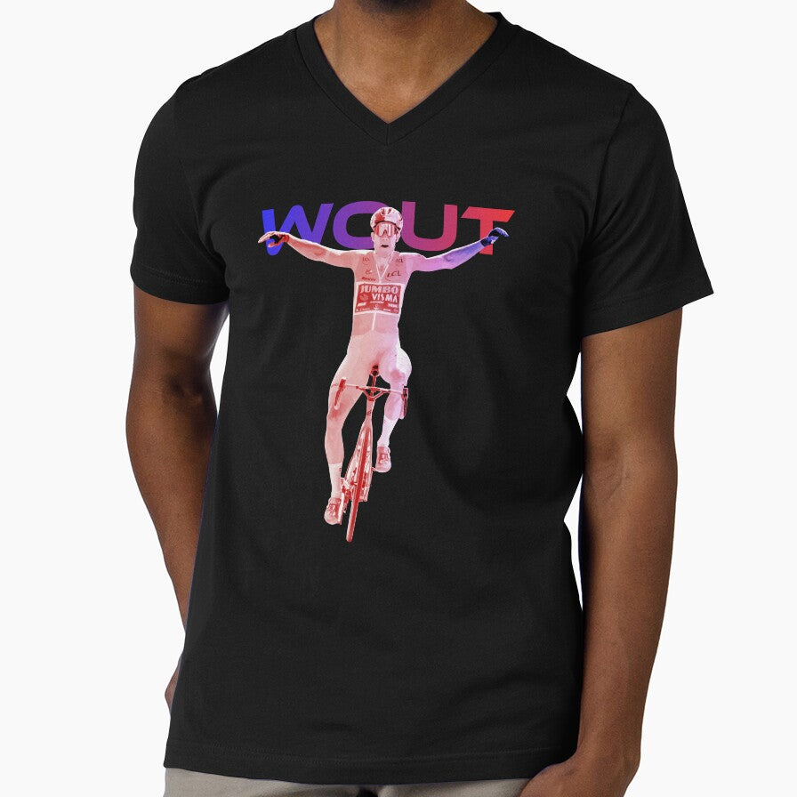 Wout Van Aert by Veloxie Unisex , , , Long Sleeve Tee