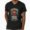 Colorado 150 Years of Elevation - 2026 Anniversary Badge by G350 Unisex , , , Long Sleeve Tee